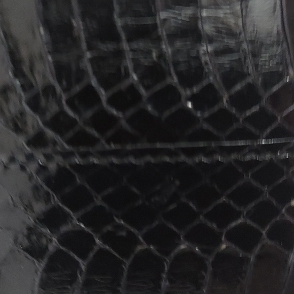 Vintage Amanda Smith Lizard Embossed Leather small wallet change purse - Picture 12 of 12